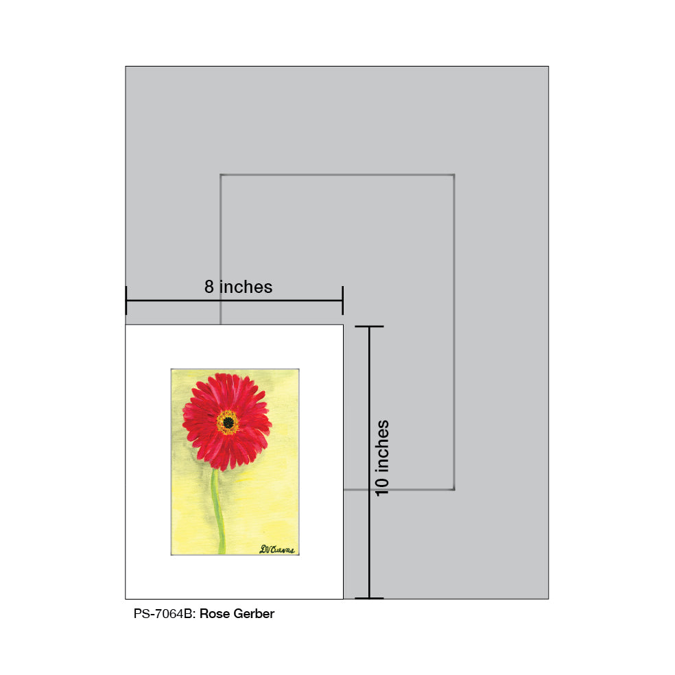 Rose Gerber, Print (#7064B) - Arte House