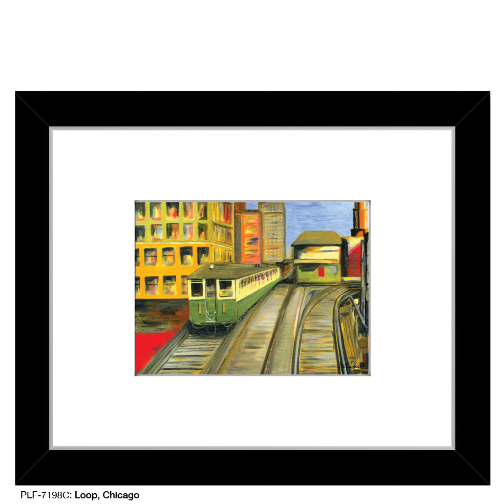 Loop, Chicago, Print (#7198C) - Arte House