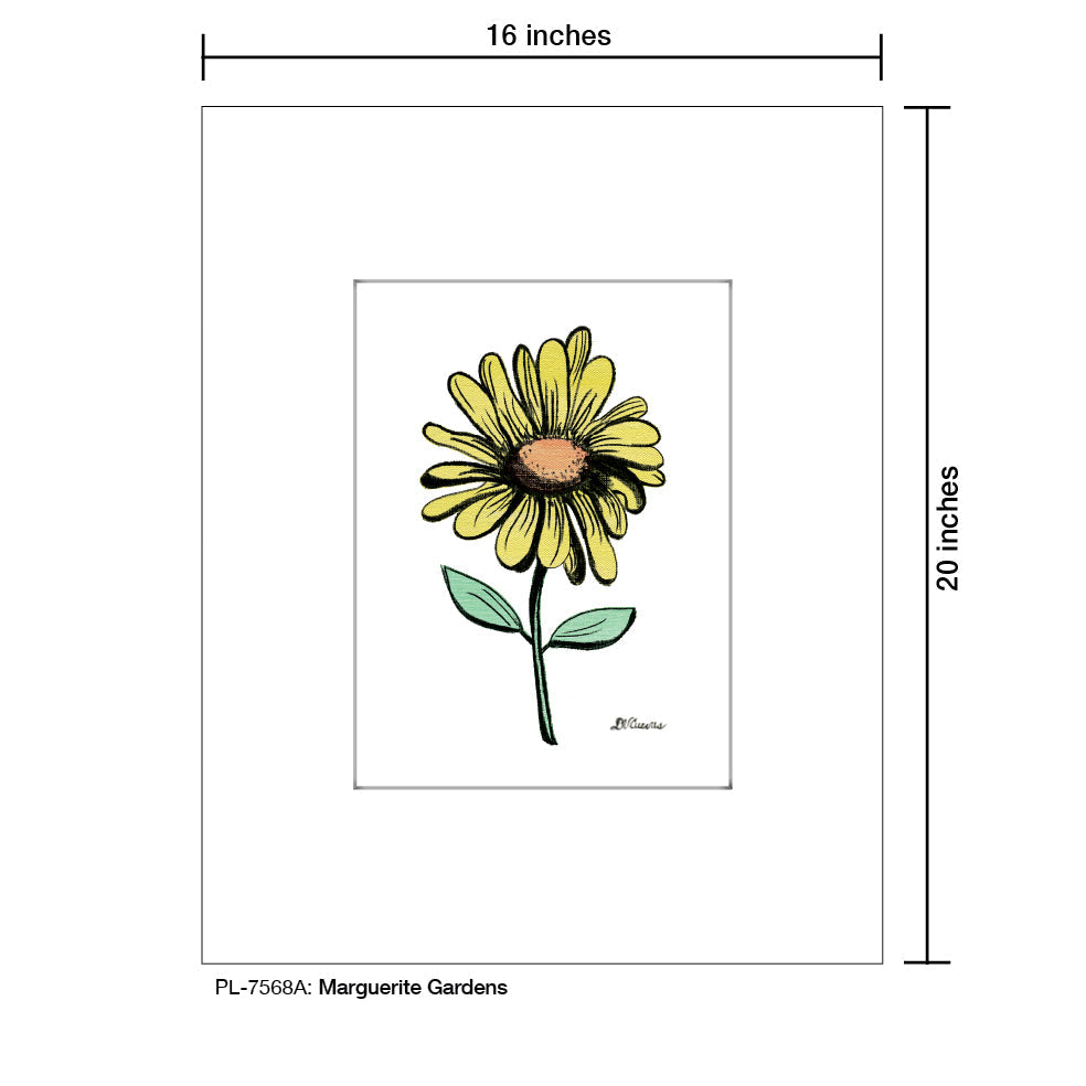 Marguerite Gardens, Print (#7568A) - Arte House