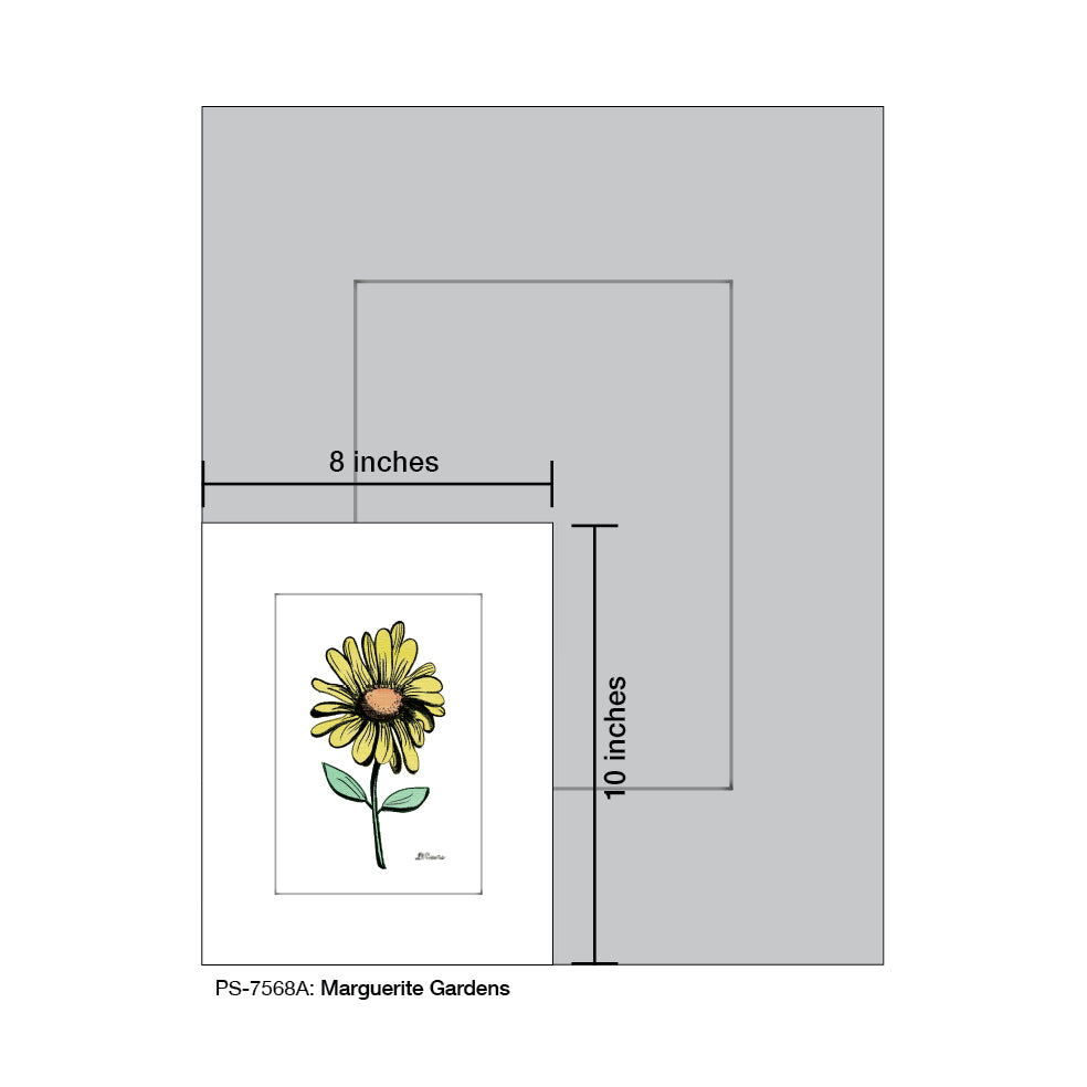 Marguerite Gardens, Print (#7568A) - Arte House