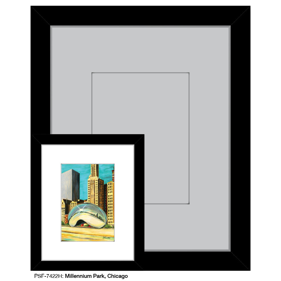 Millennium Park, Chicago, Print (#7422H) - Arte House