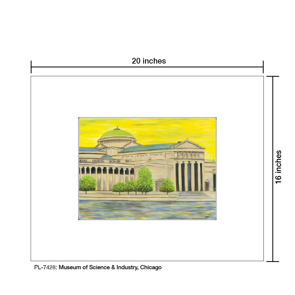 Museum of Science & Industry, Chicago, Print (#7428A)