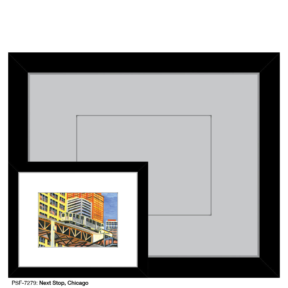 Next Stop, Chicago, Print (#7279B) - Arte House