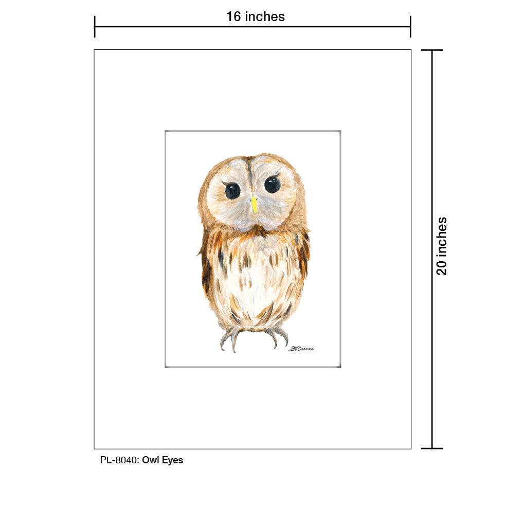 Owl Eyes, Print (#8040R) - Arte House