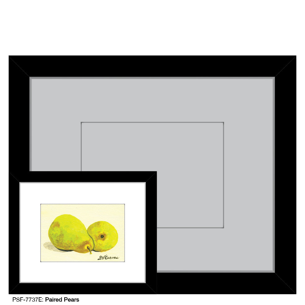 Paired Pears, Print (#7737E) - Arte House