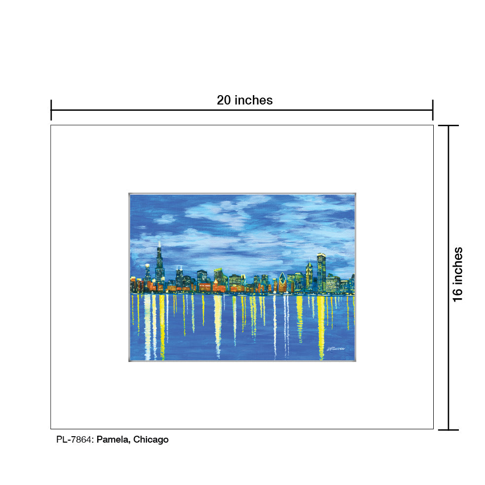 Pamela, Chicago, Print (#7864A) - Arte House