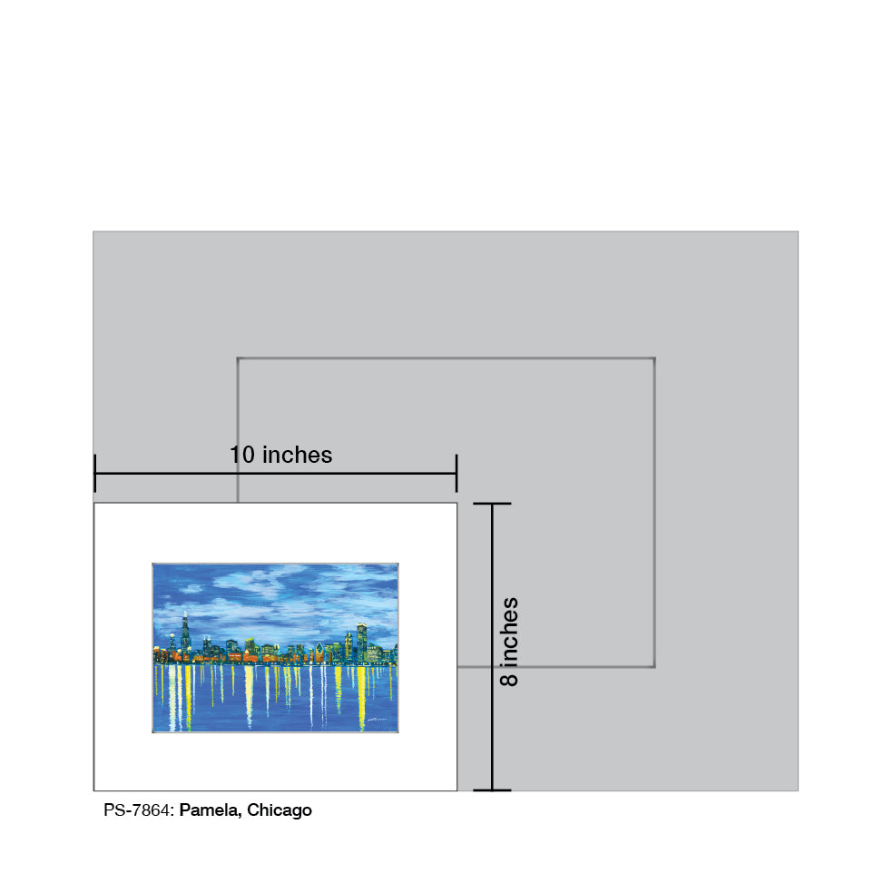 Pamela, Chicago, Print (#7864A) - Arte House