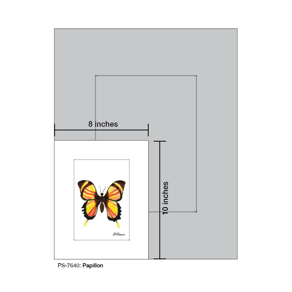 Papillon, Print (#7640A) - Arte House