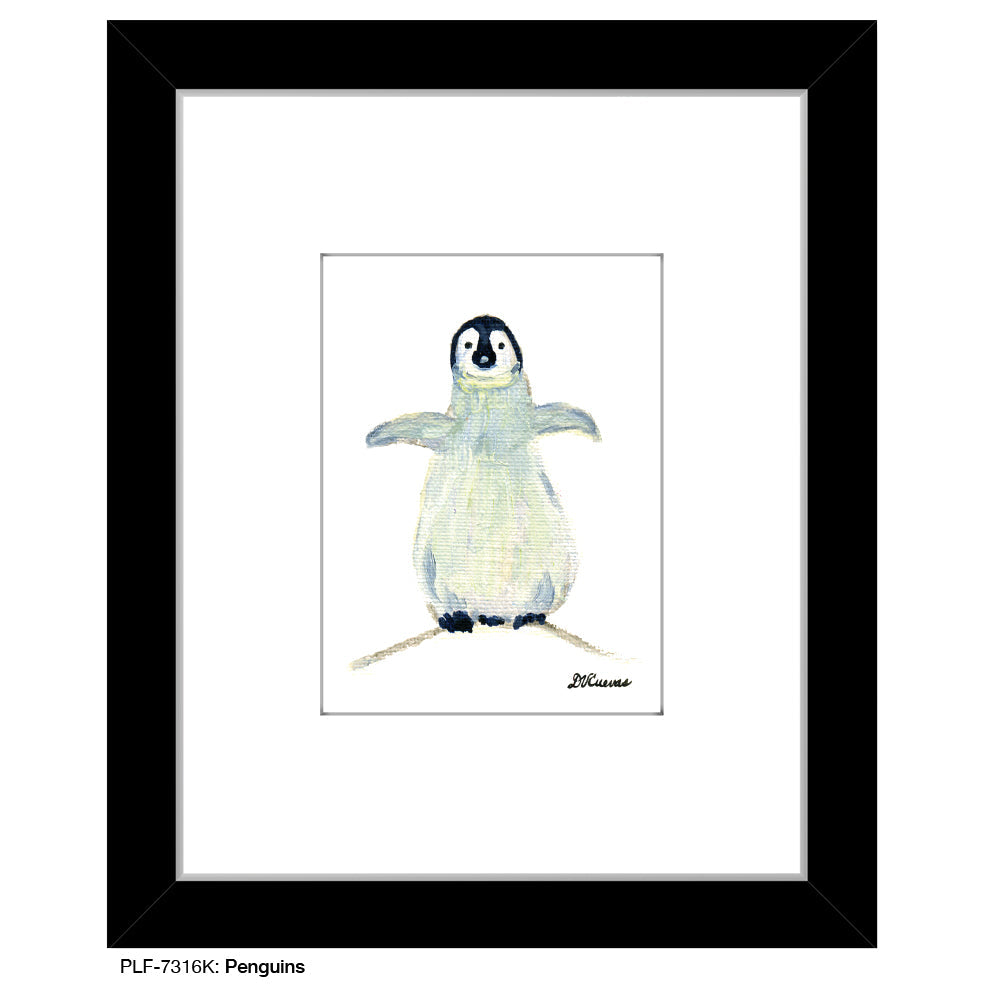 Penguins, Print (#7316K) - Arte House