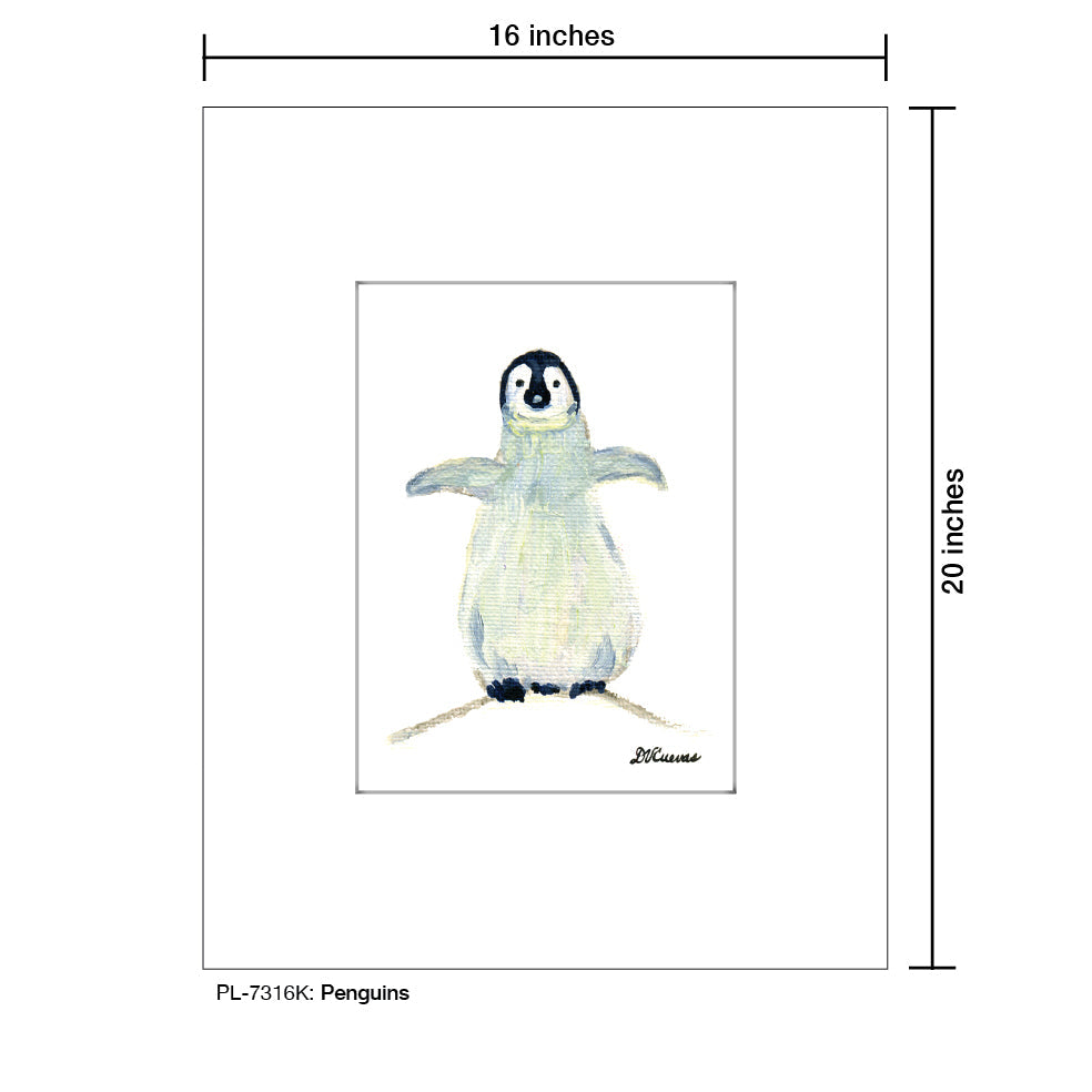 Penguins, Print (#7316K) - Arte House