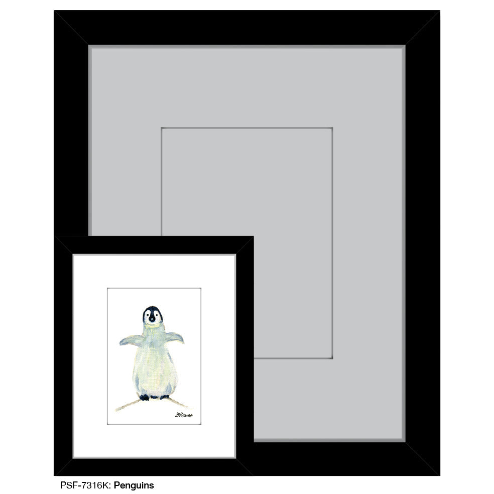 Penguins, Print (#7316K) - Arte House