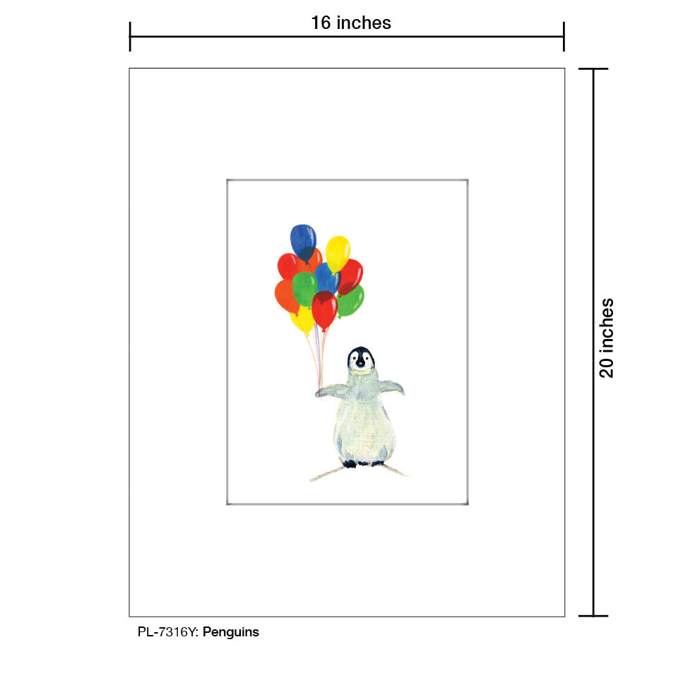 Penguins, Print (#7316Y)