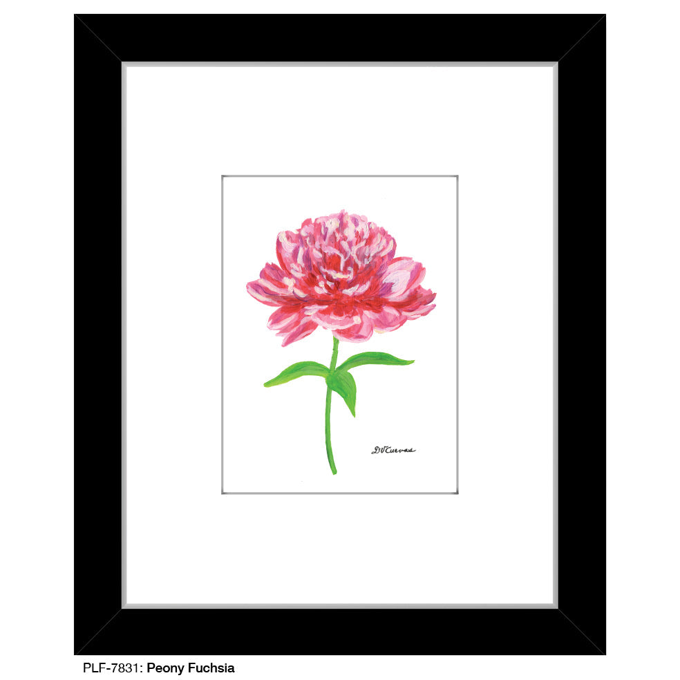 Peony Fuchsia, Print (#7831A) - Arte House
