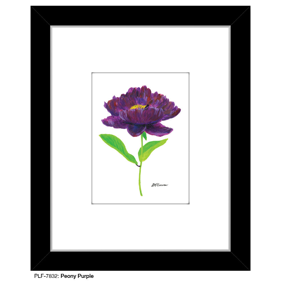 Peony Purple, Print (#7832A) - Arte House