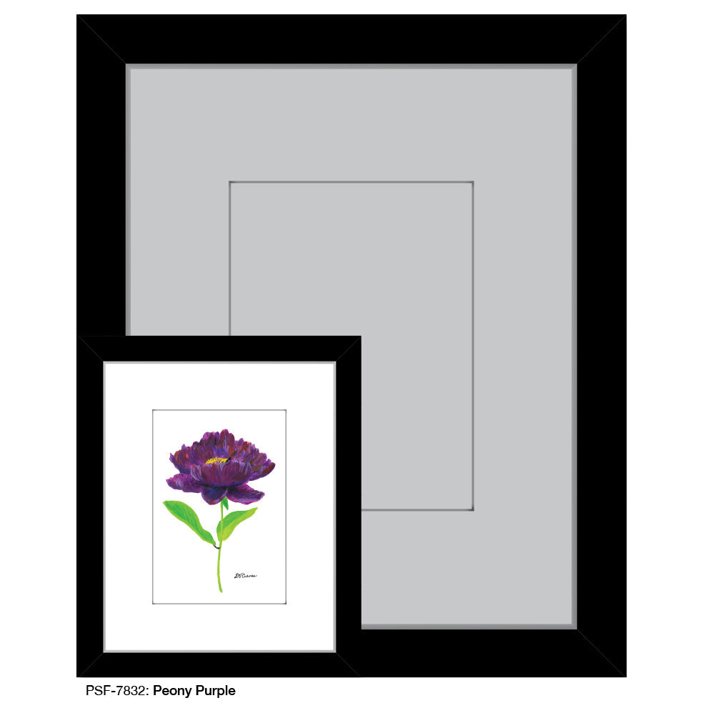 Peony Purple, Print (#7832A) - Arte House