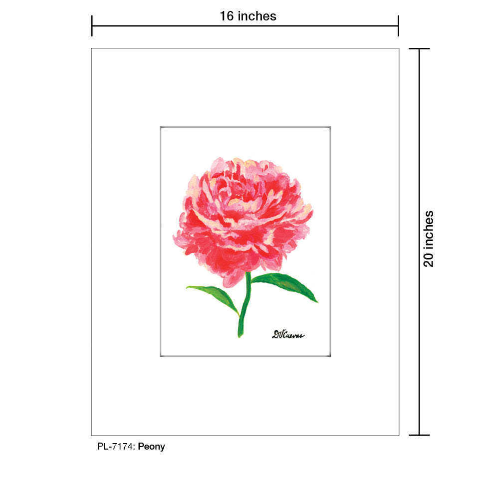 Peony, Print (#7174E) - Arte House
