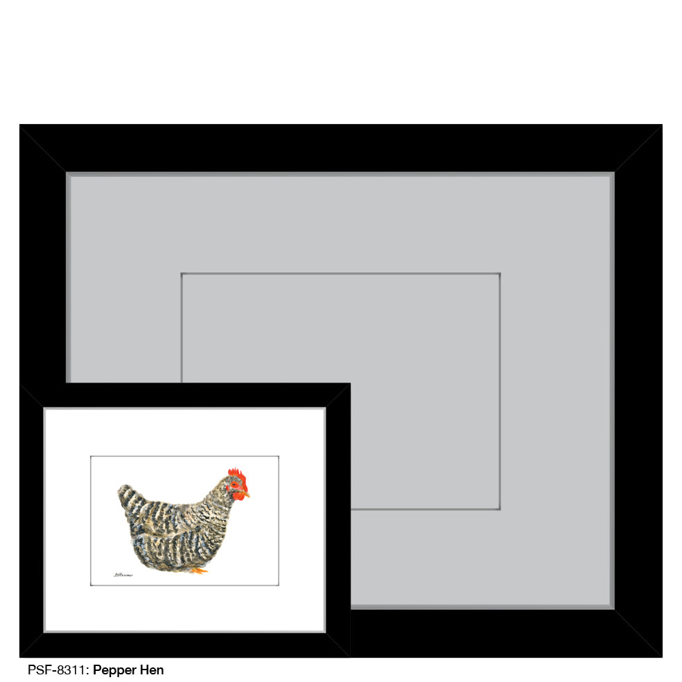 Pepper Hen, Print (#8311D) - Arte House