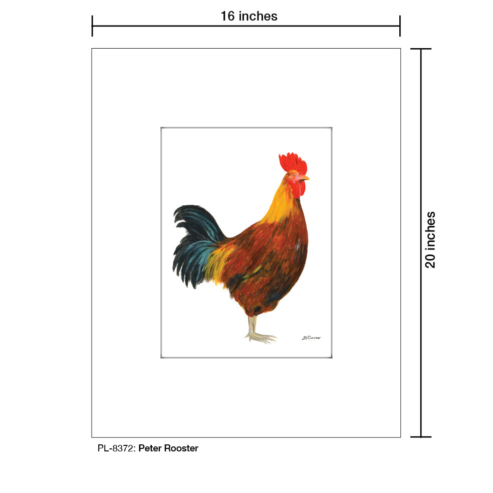 Peter Rooster, Print (#8372C) - Arte House