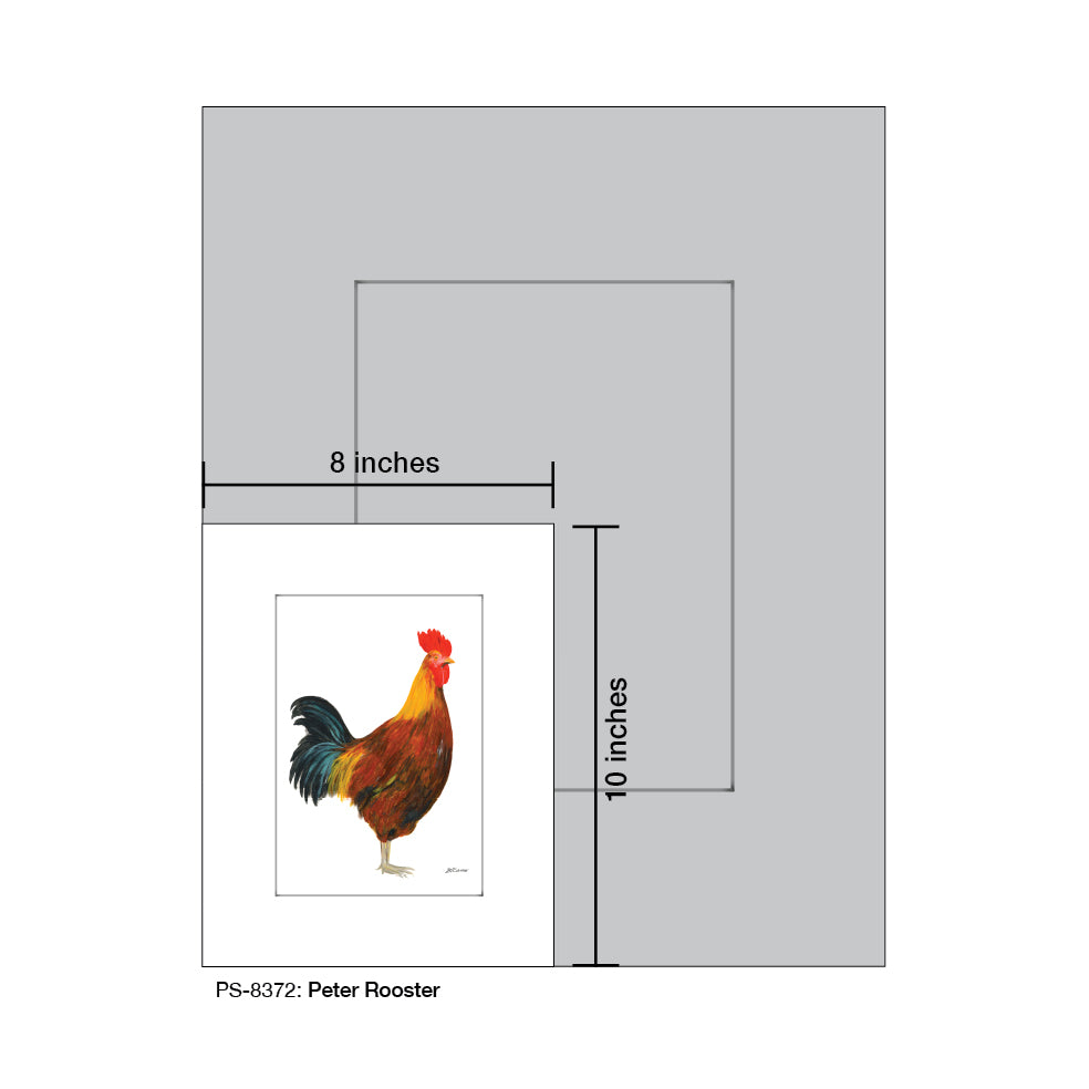 Peter Rooster, Print (#8372C) - Arte House