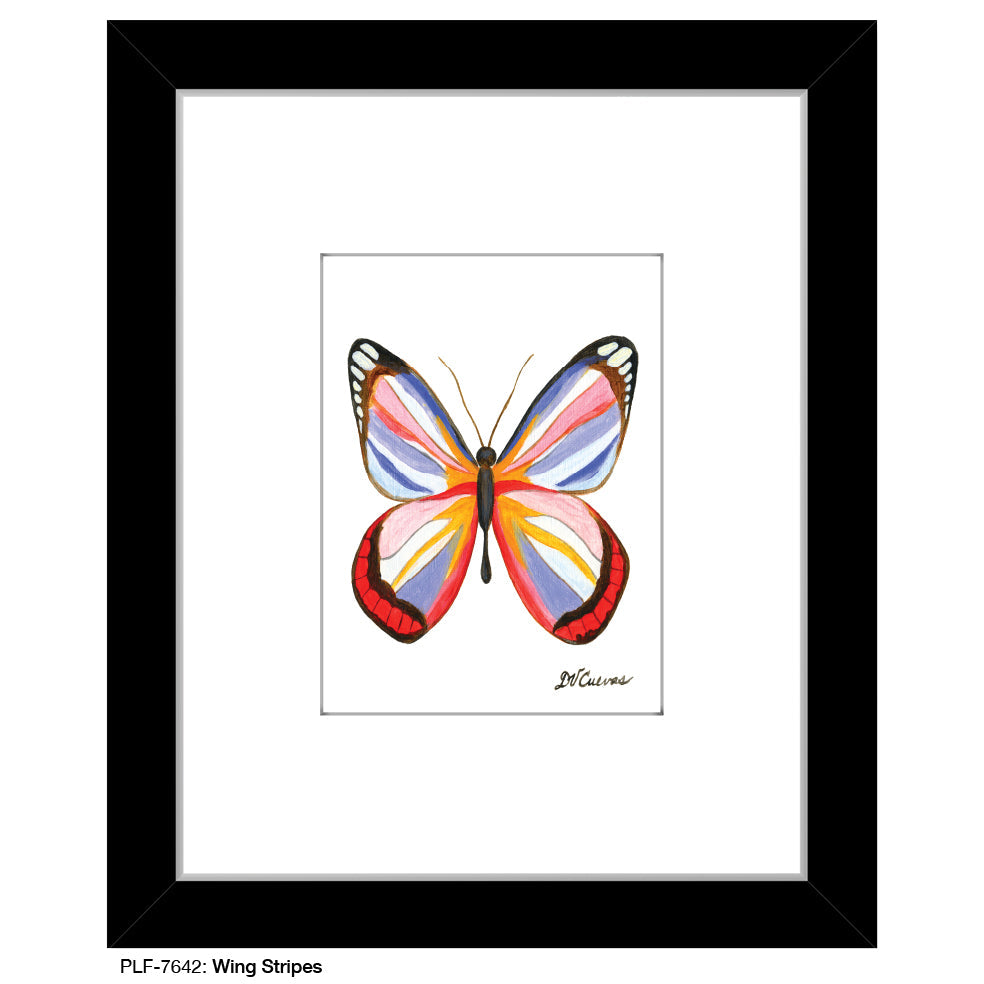 Wing Stripes, Print (#7642A)