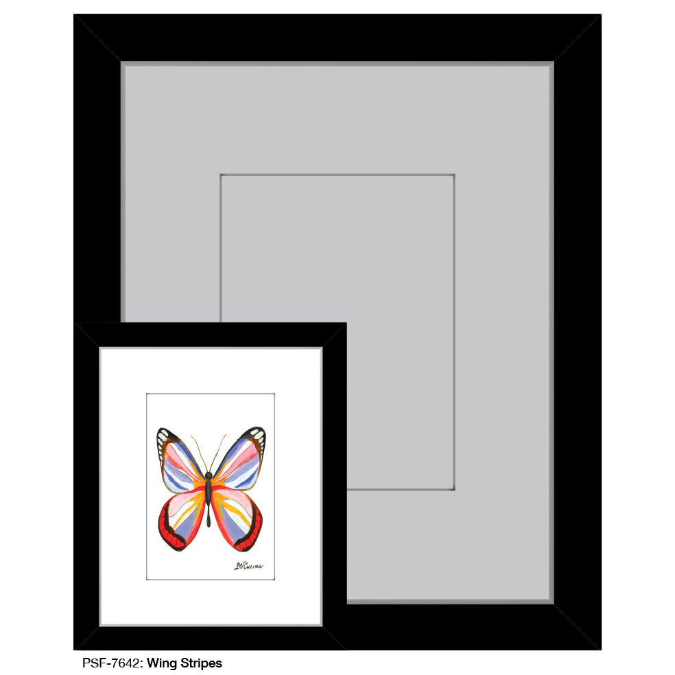 Wing Stripes, Print (#7642A)