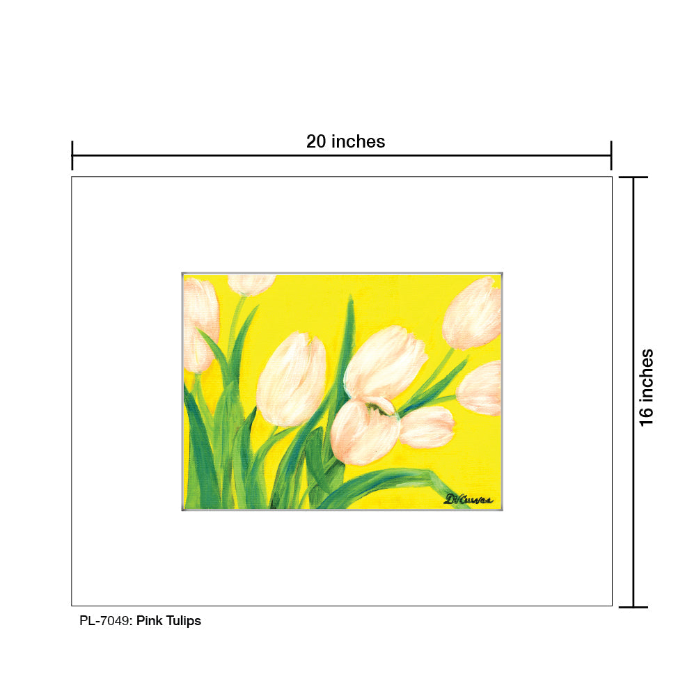 Pink Tulips, Print (#7049P) - Arte House