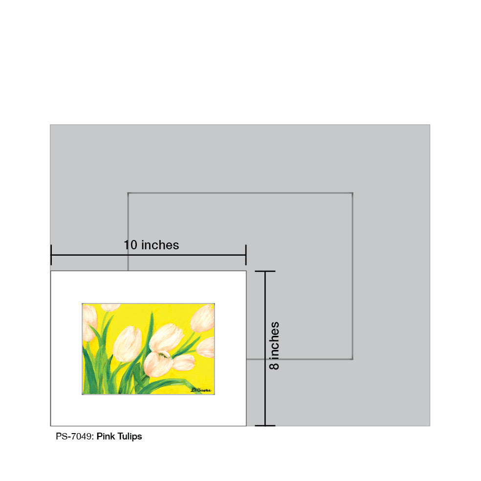 Pink Tulips, Print (#7049P) - Arte House