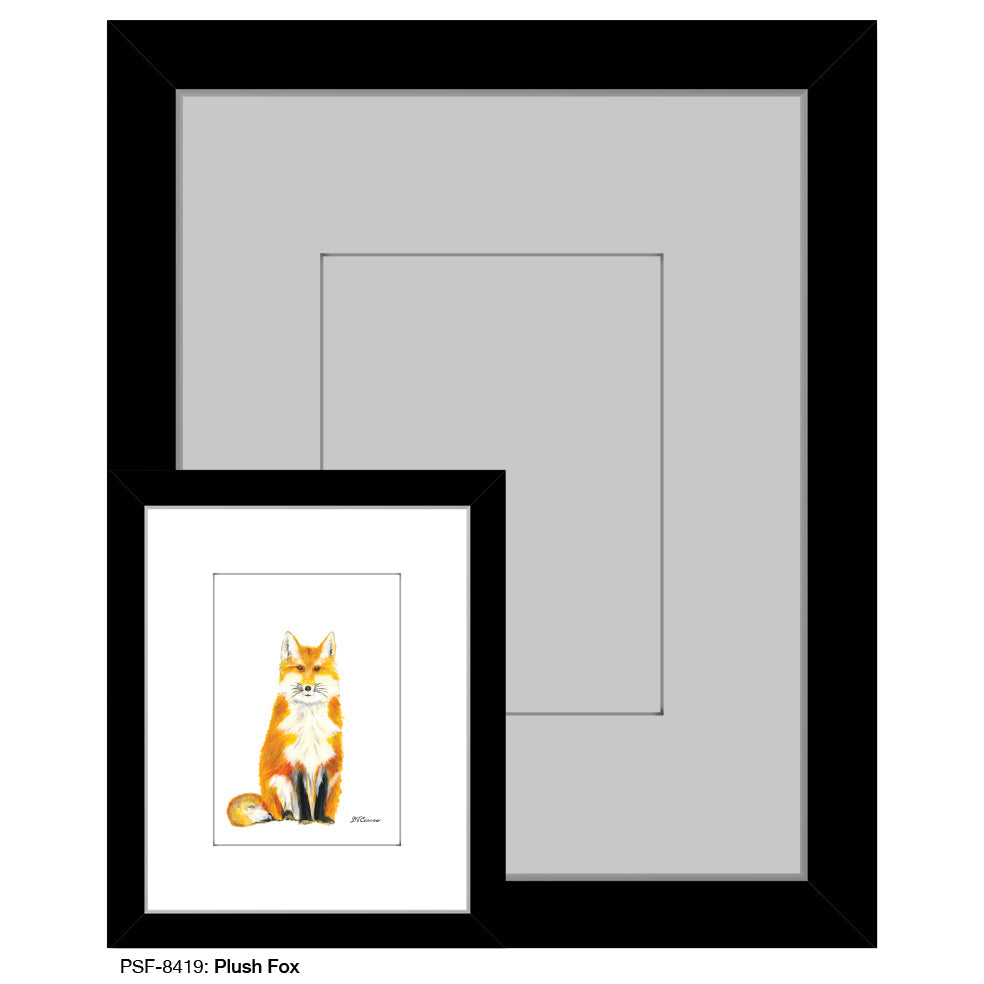 Plush Fox, Print (#8419C) - Arte House