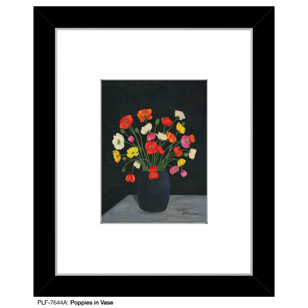 Poppies in Vase, Print (#7644A) - Arte House
