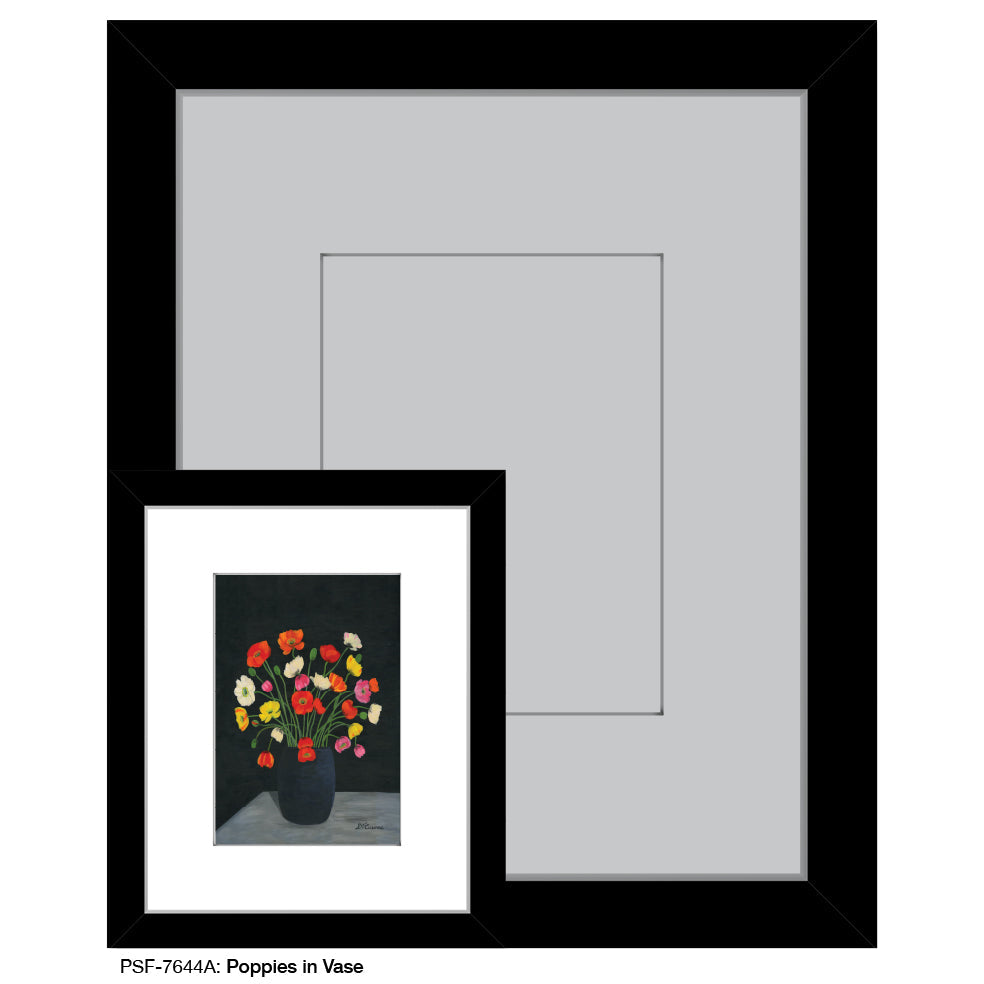 Poppies in Vase, Print (#7644A) - Arte House