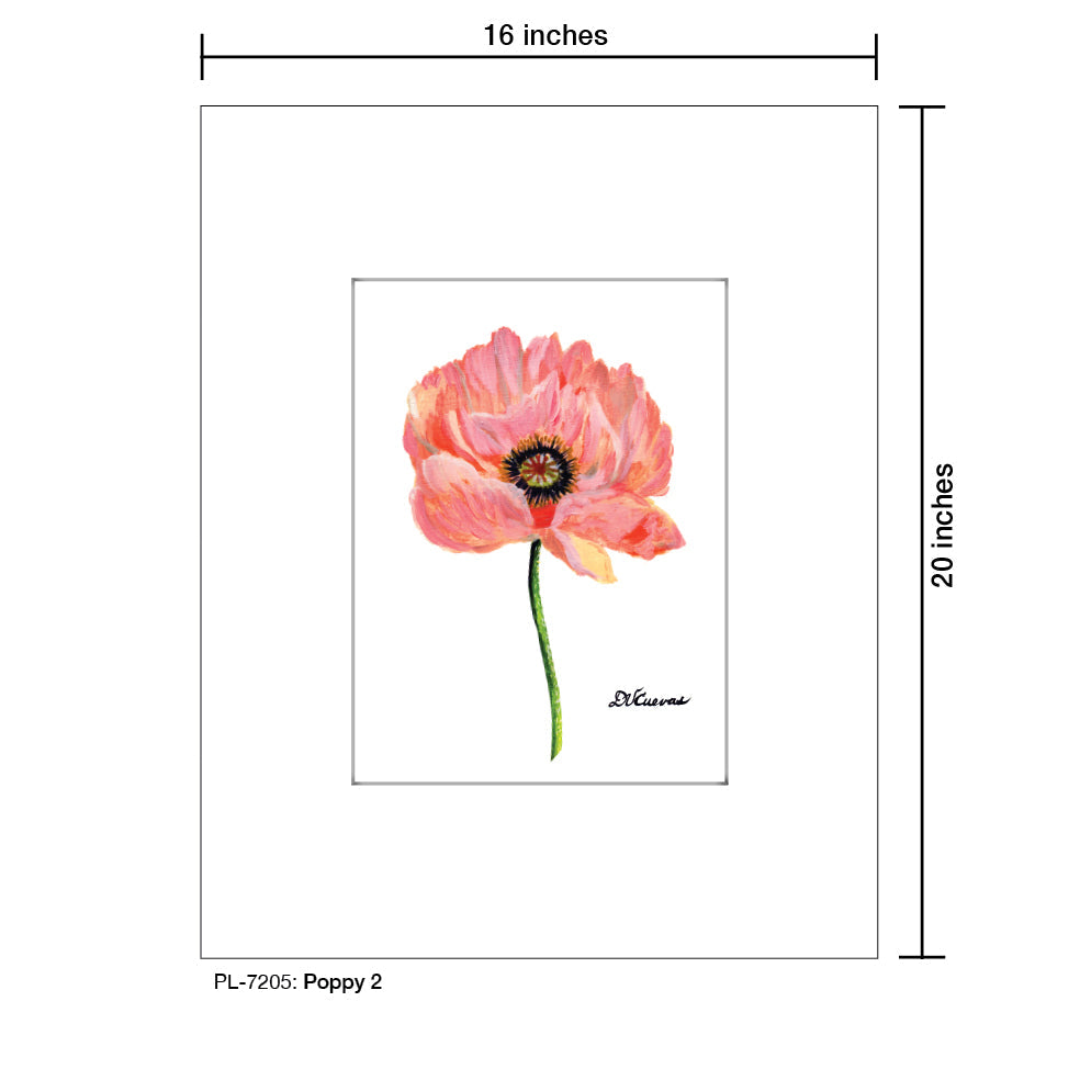 Poppy 02, Print (#7205B) - Arte House