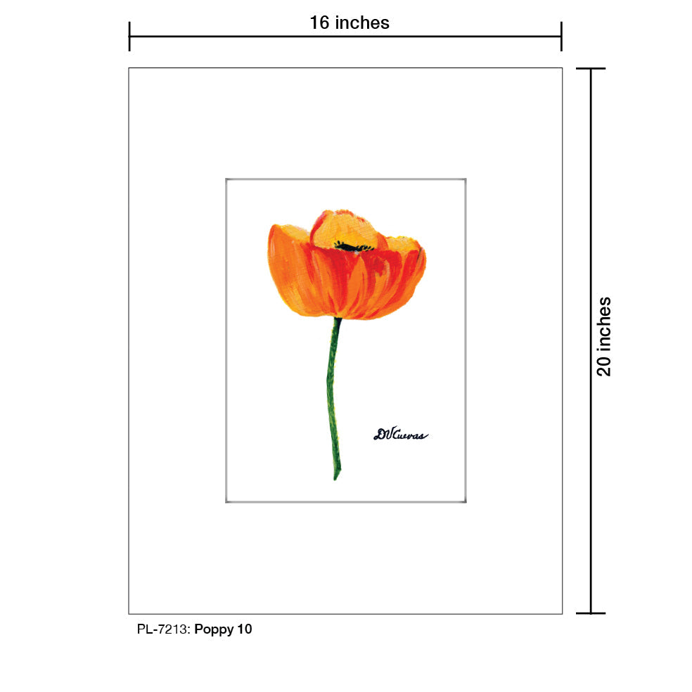 Poppy 10, Print (#7213C) - Arte House