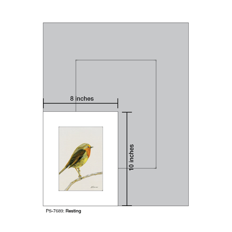 Resting, Print (#7689E) - Arte House