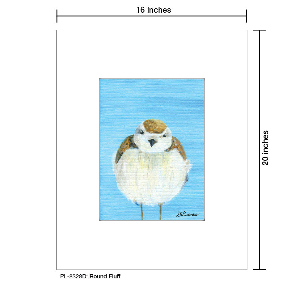 Round Fluff, Print (#8328D) - Arte House