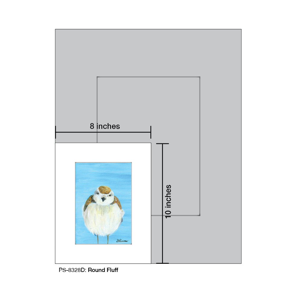 Round Fluff, Print (#8328D) - Arte House