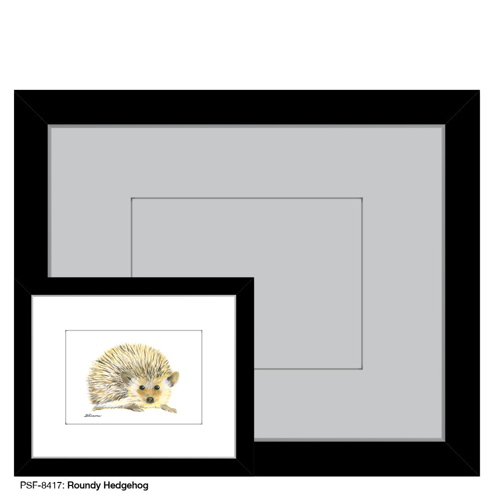 Roundy Hedgehog, Print (#8417D) - Arte House
