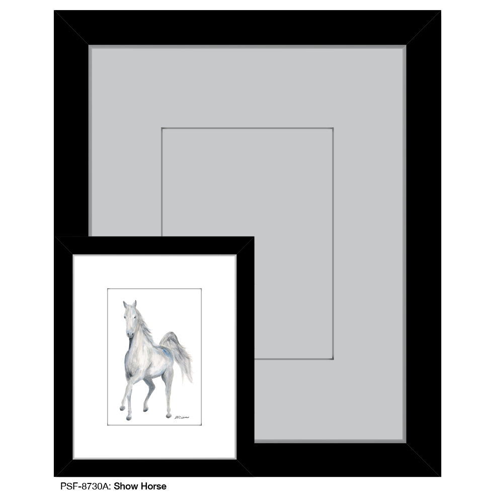 Show Horse, Print (#8730A) - Arte House