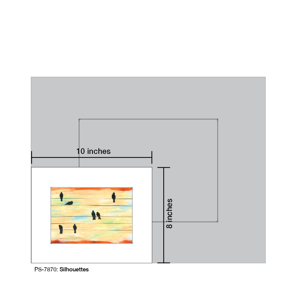 Silhouettes, Print (#7870A) - Arte House