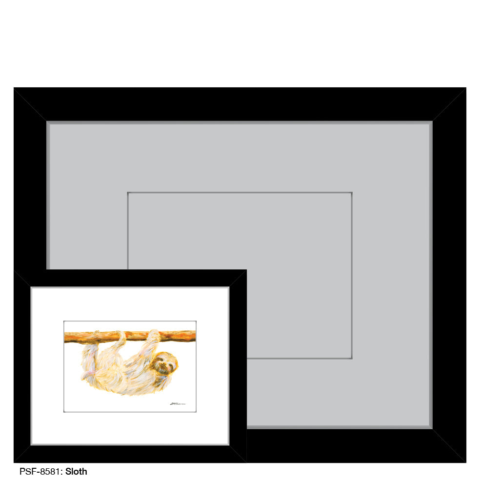 Sloth, Print (#8581B)
