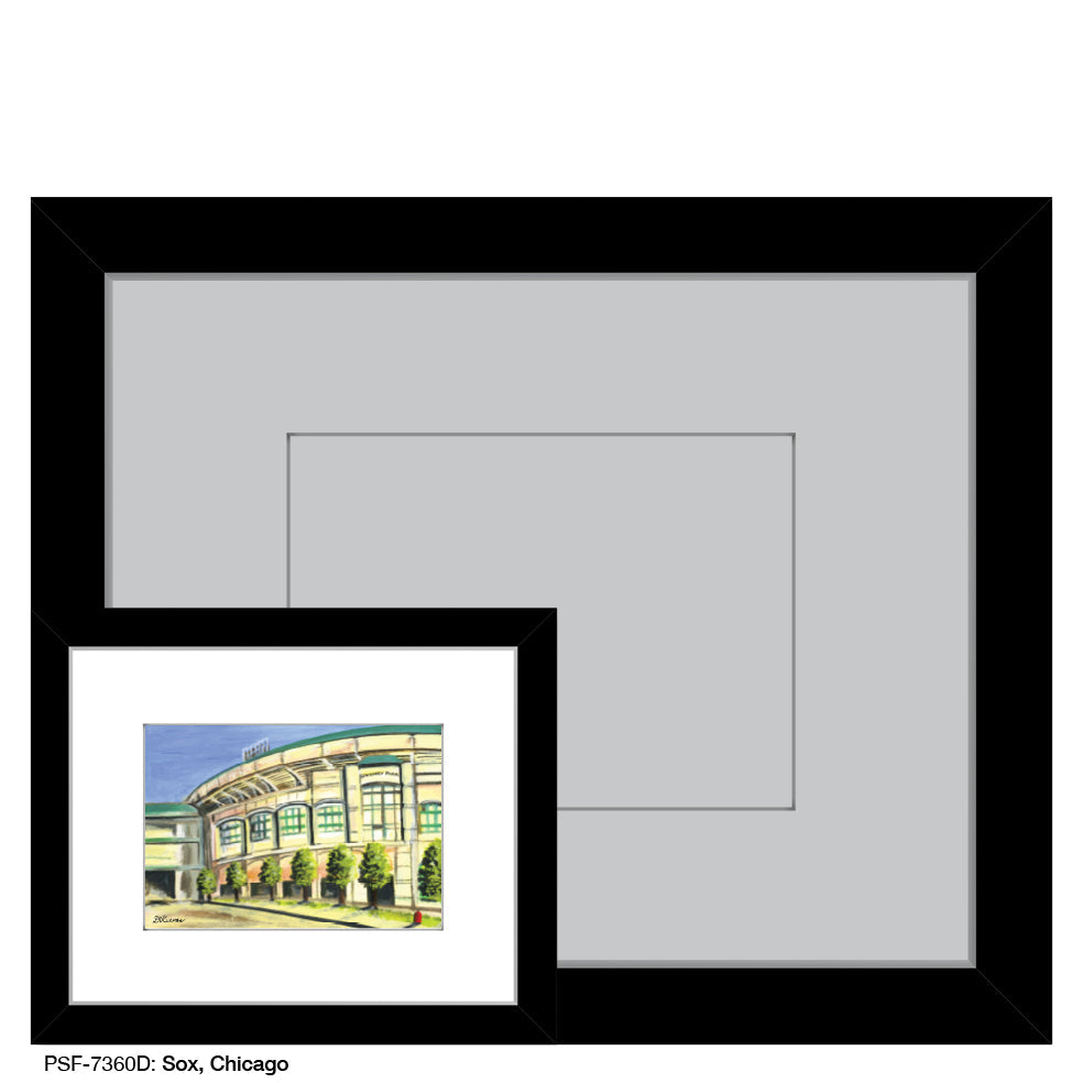 Sox, Chicago, Print (#7360D) - Arte House