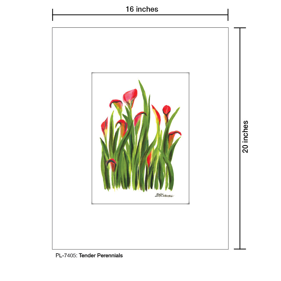 Tender Perennials, Print (#7405A) - Arte House
