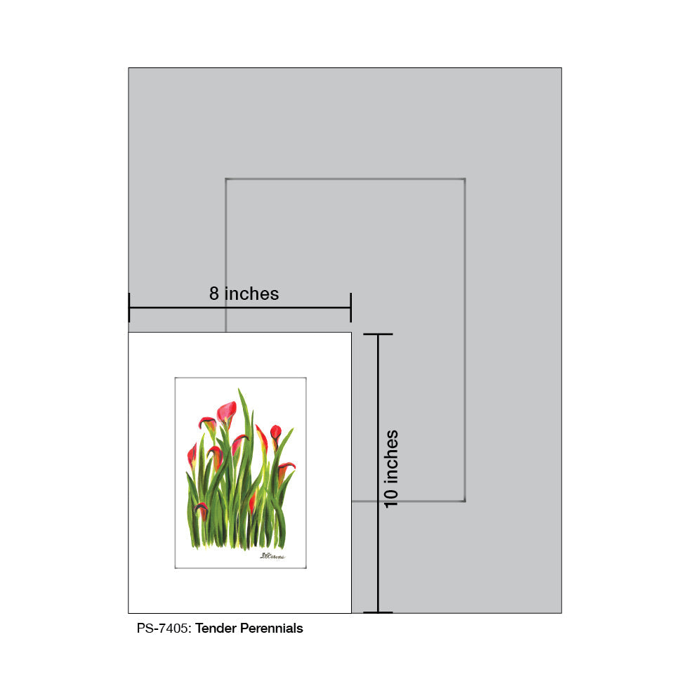 Tender Perennials, Print (#7405A) - Arte House