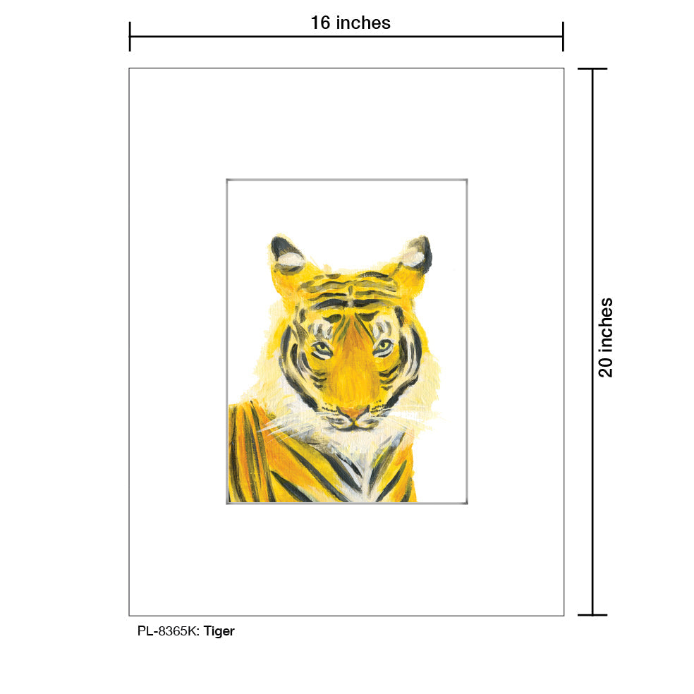Tiger, Print (#8365K) - Arte House
