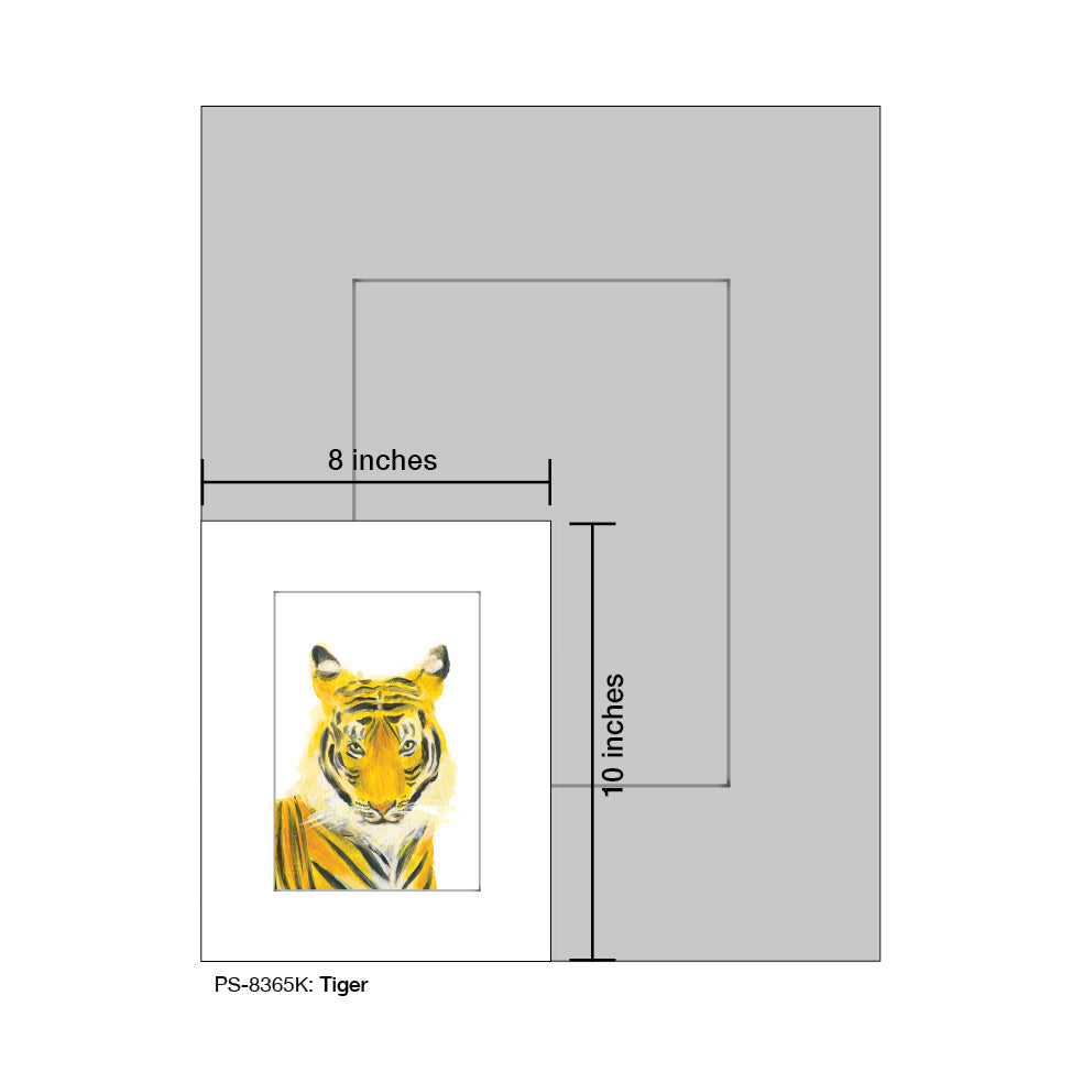Tiger, Print (#8365K) - Arte House