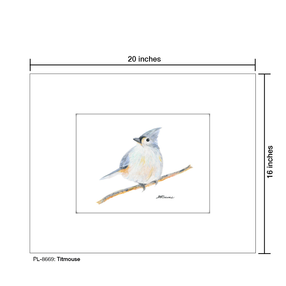 Titmouse, Print (#8669A) - Arte House
