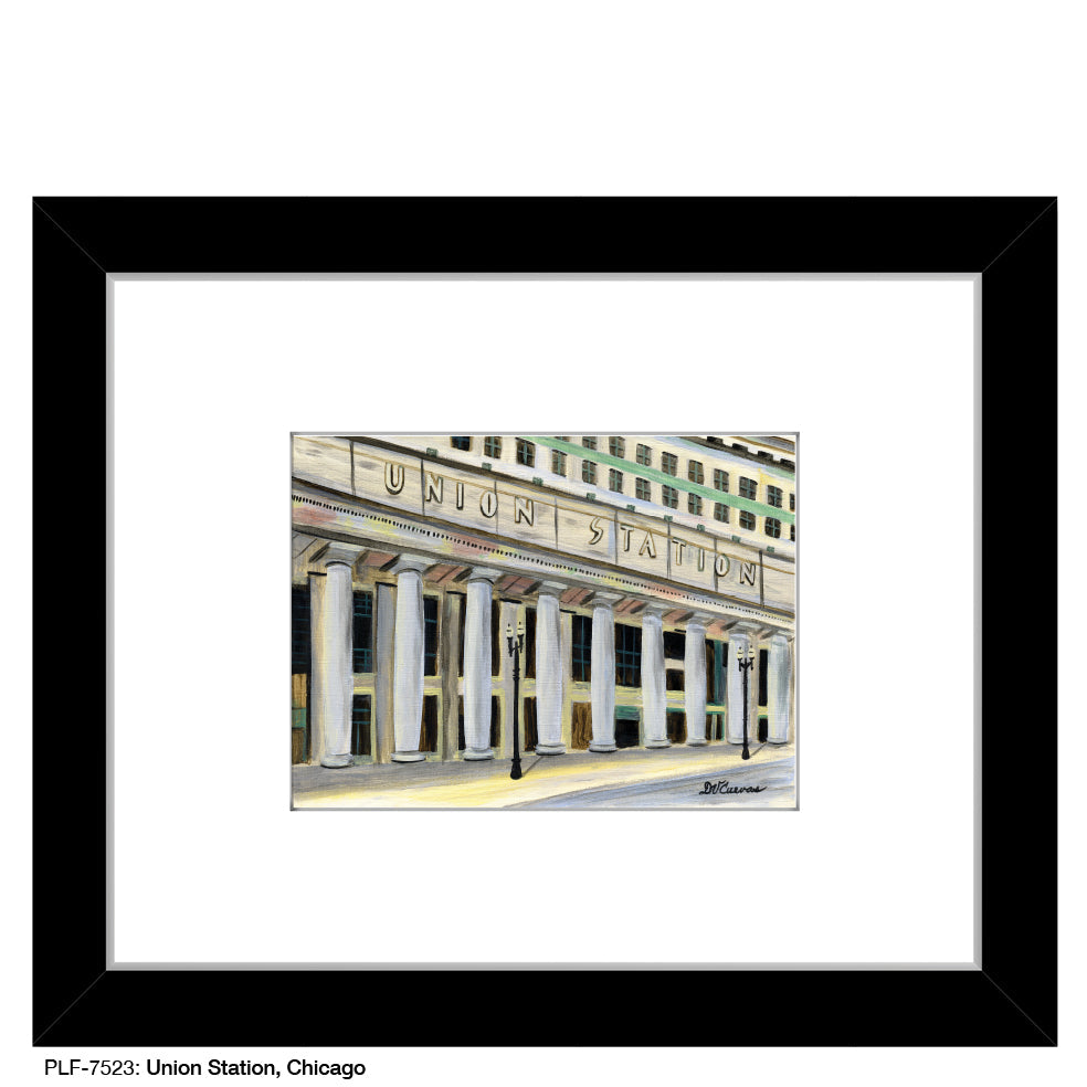 Union Station, Chicago, Print (#7523A) - Arte House