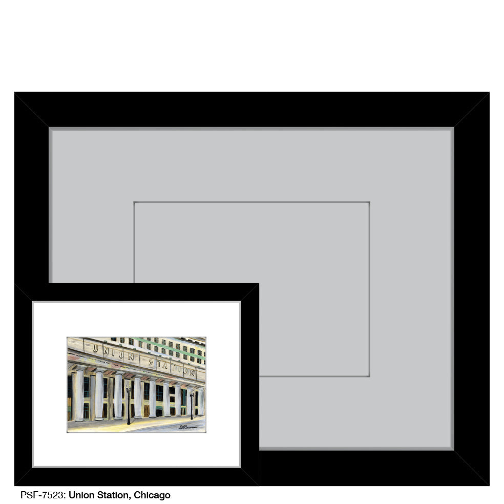 Union Station, Chicago, Print (#7523A) - Arte House