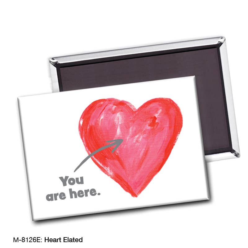 Heart Elated, Magnet (M-8126E) - Arte House