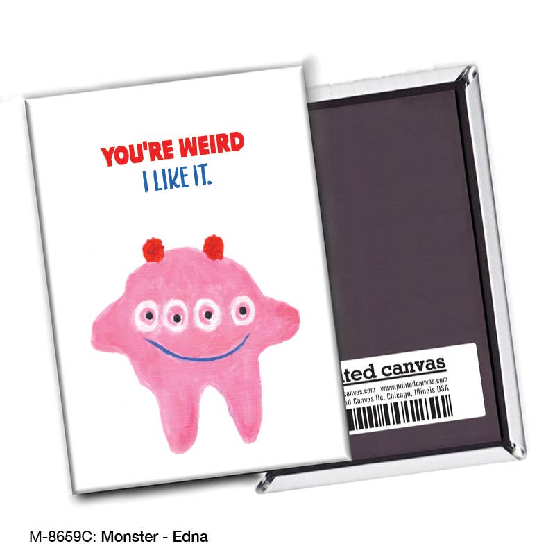 Monster - Edna, Magnet (M-8659C) - Arte House