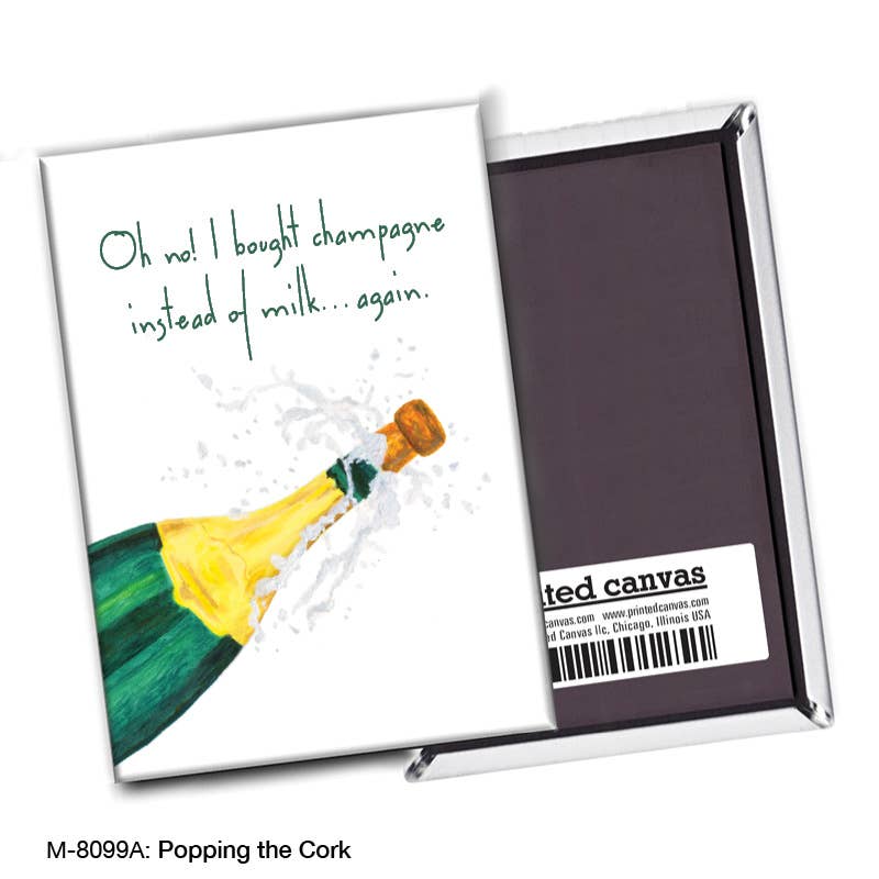 Popping the Cork, Magnet (M-8099A) - Arte House